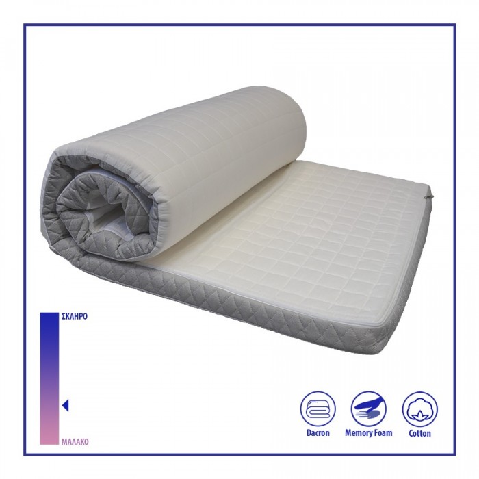 Ανώστρωμα Memory Foam